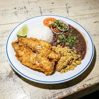 香料炸鱼碟饭, 甘榜妈妈杂饭