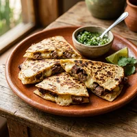 Beef Quesadilla, Big Lupe's Tex-Mex