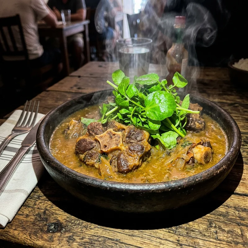 Coda alla vaccinara, Osteria La Scarpetta
