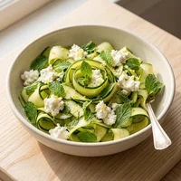 Zucchini-Minz-Salat, Morgenrot Kitchen
