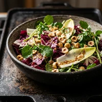 苦味野菜のサラダ, マクロビオティック 然