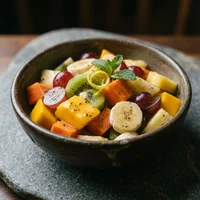 Obstsalat mit Tonka, Amazônia Pura