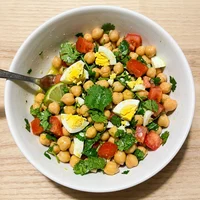 Salade de pois chiches, La Salade Volante