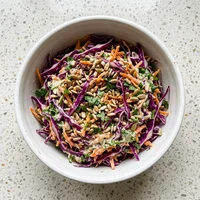 Rotkohl-Tahini-Salat, Kichererbse & Co.