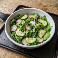 Gemischter Salat, Blattwerk