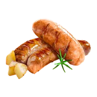 Kalbsbratwurst mit Bürli, Bratwurst-Hüsli
