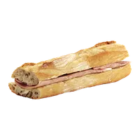 Baguete de presunto e manteiga de ervas, Atelier Folhado