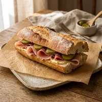 Pistolet jambon-fromage, Maison Verhaegen
