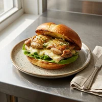 Baguette poulet crudités, Le Casse-Croûte