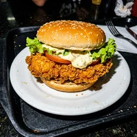 Poulet Pané Andalouse, Friterie Chez Mimile