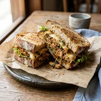 Sandwich poulet rôti, Rôtisserie du Marché
