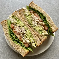 Sandwich poulet-canneberges, Les Blés de Marguerite