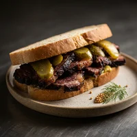 Sandwich au smoked meat, Le Chien Chaud