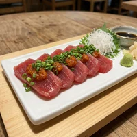 Sashimi di tonno in tre tagli (6 fette), Kōun Omakase