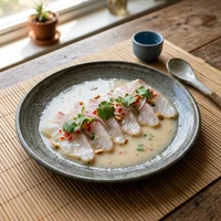 Sashimi al leche de tigre (6 fette), Hanabi Nikkei