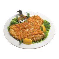 Escalope empanado, Táper del Barrio