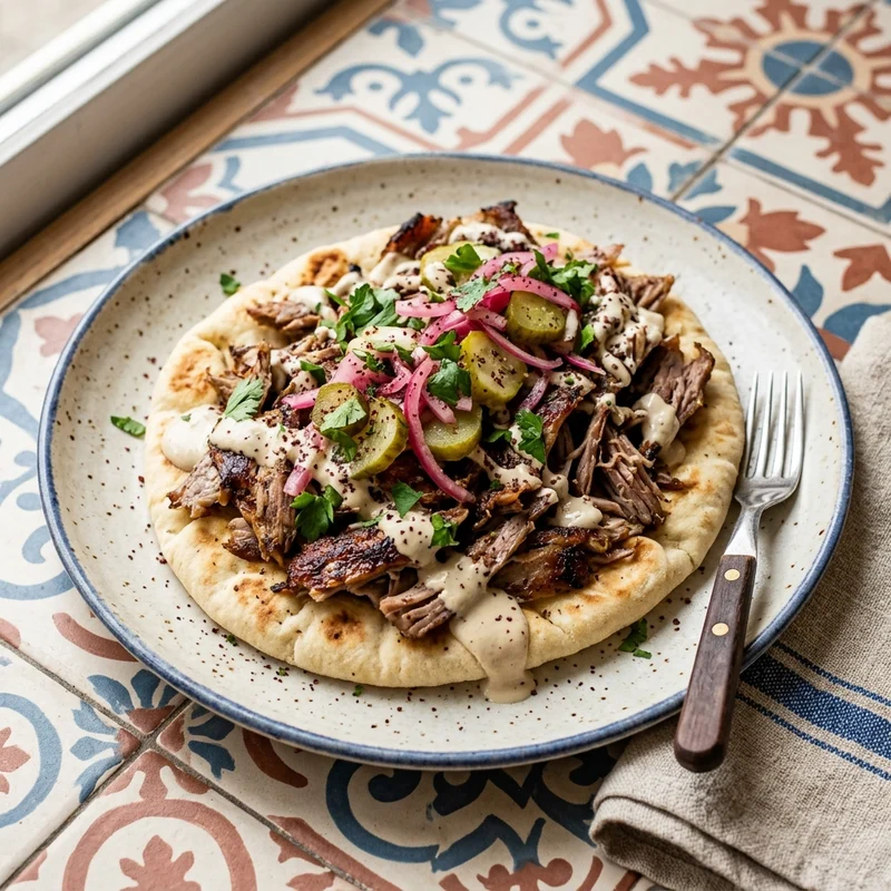 Shawarma d'agnello, Casa Levante