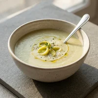 Kartoffelsuppe mit Würstchen, Suppenküche Omas Topf