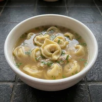 Brodo di verdure con tortellini di zucca, Zuppe dell'Orto