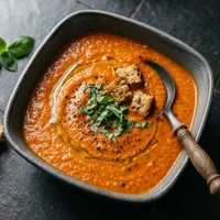 Vellutata di pomodoro e bottarga, La Zuppiera di Mare
