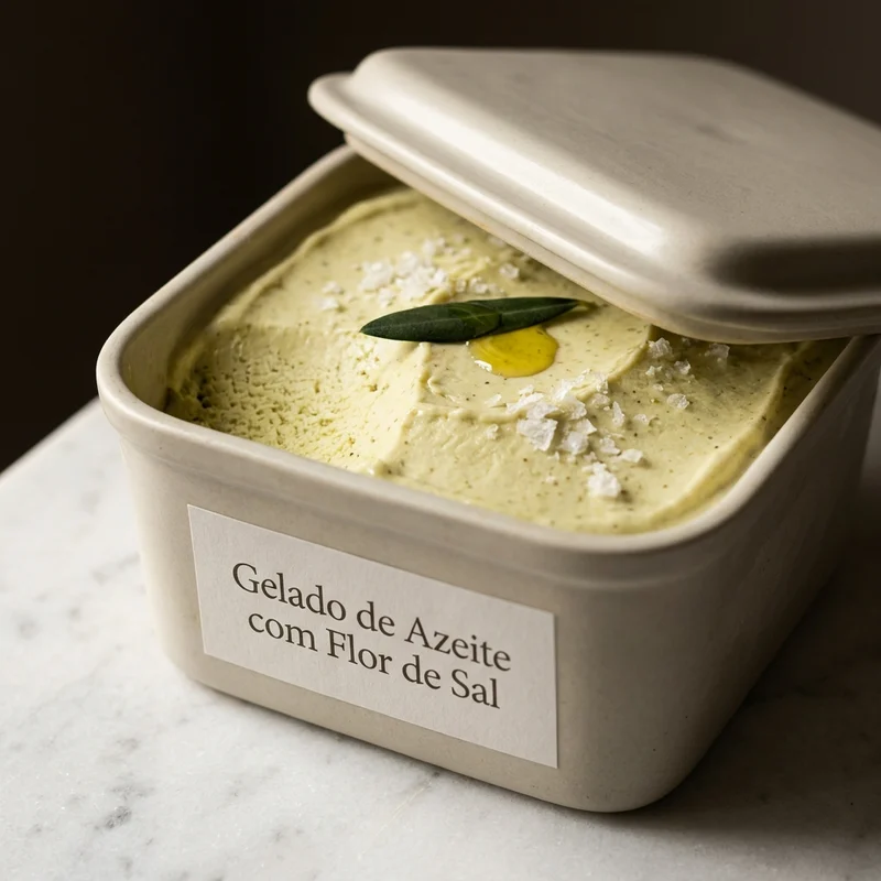 Meio litro de azeite e flor de sal, Flor de Sal Gelataria