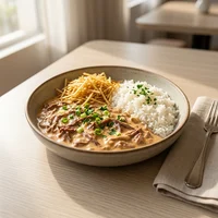 Stroganoff au bœuf, Les Boîtes à Lunch de Ginette