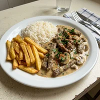 Stroganoff de bœuf au paprika, Le Réfectoire