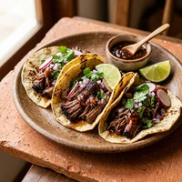 Tacos de birria (3), Nixtamal