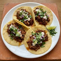 Tacos de Jackfruit al Pastor (3 pz), Verde Maíz