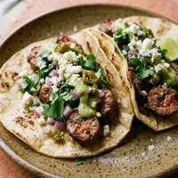 Tacos de Chorizo, La Esquinita Taquería