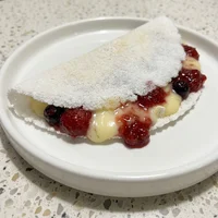 布里起司果醬薄餅, 藍屋法式薄餅