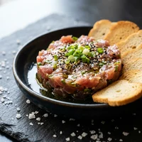 Tartare di tonno, Astice Blu