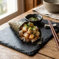 White Fish Ponzu Hand Roll, Kaigan Fish House