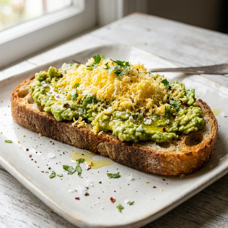 Avocado toast, Café Bobine