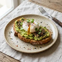 Avocado toast di segale, Orto & Quinoa