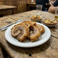 Chicharrón de barriga, Raízes