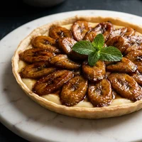 Torta rovesciata alle banane (fetta), Forno Dolce Zia Lina