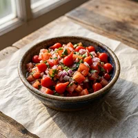 Salsa criolla, Pollería La Leña de Don Tito