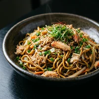 Fideos con cangrejo, Pabellón de Jade