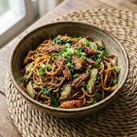 Fideos con pato, Jardín de Cantón